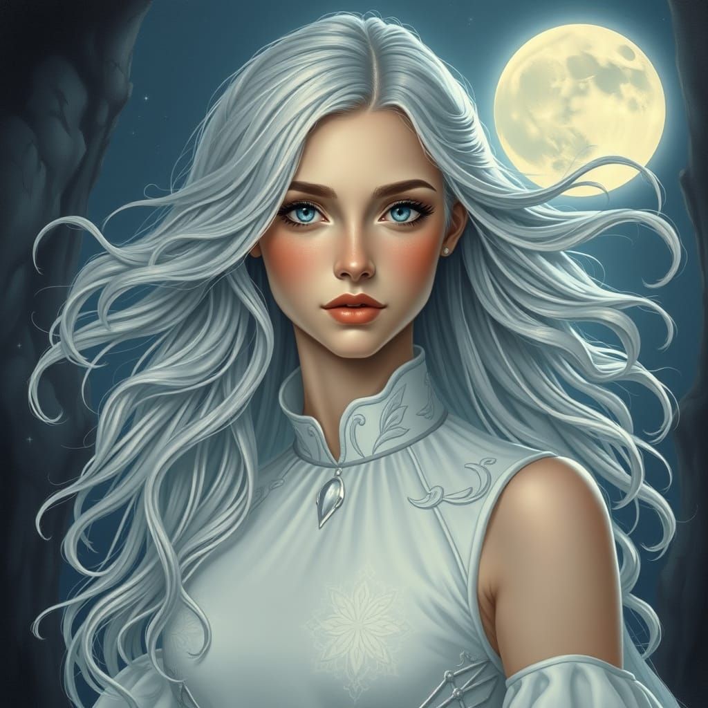 Rayla in Art Nouveau Style