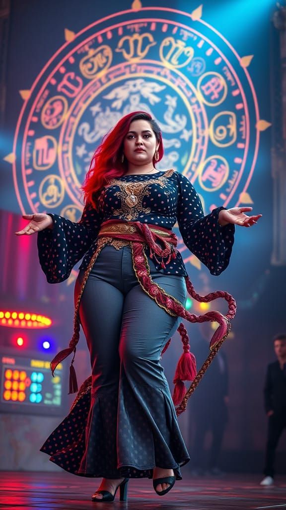 Galactic Goddess in Harmony