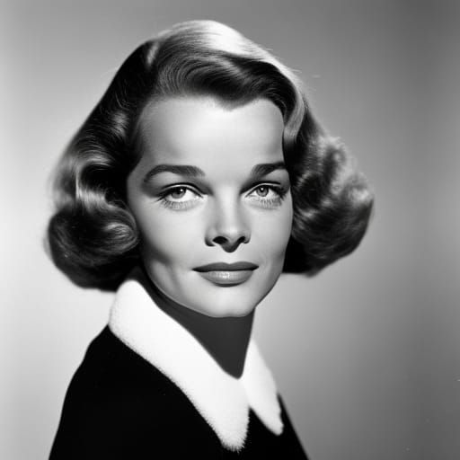 Romy Schneider in Portrait