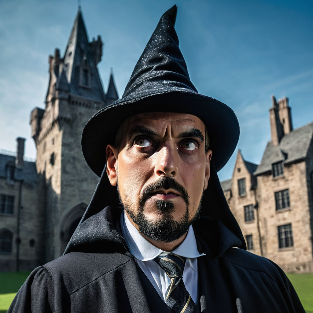 Epic Wizard Portrait in Cinematic Style