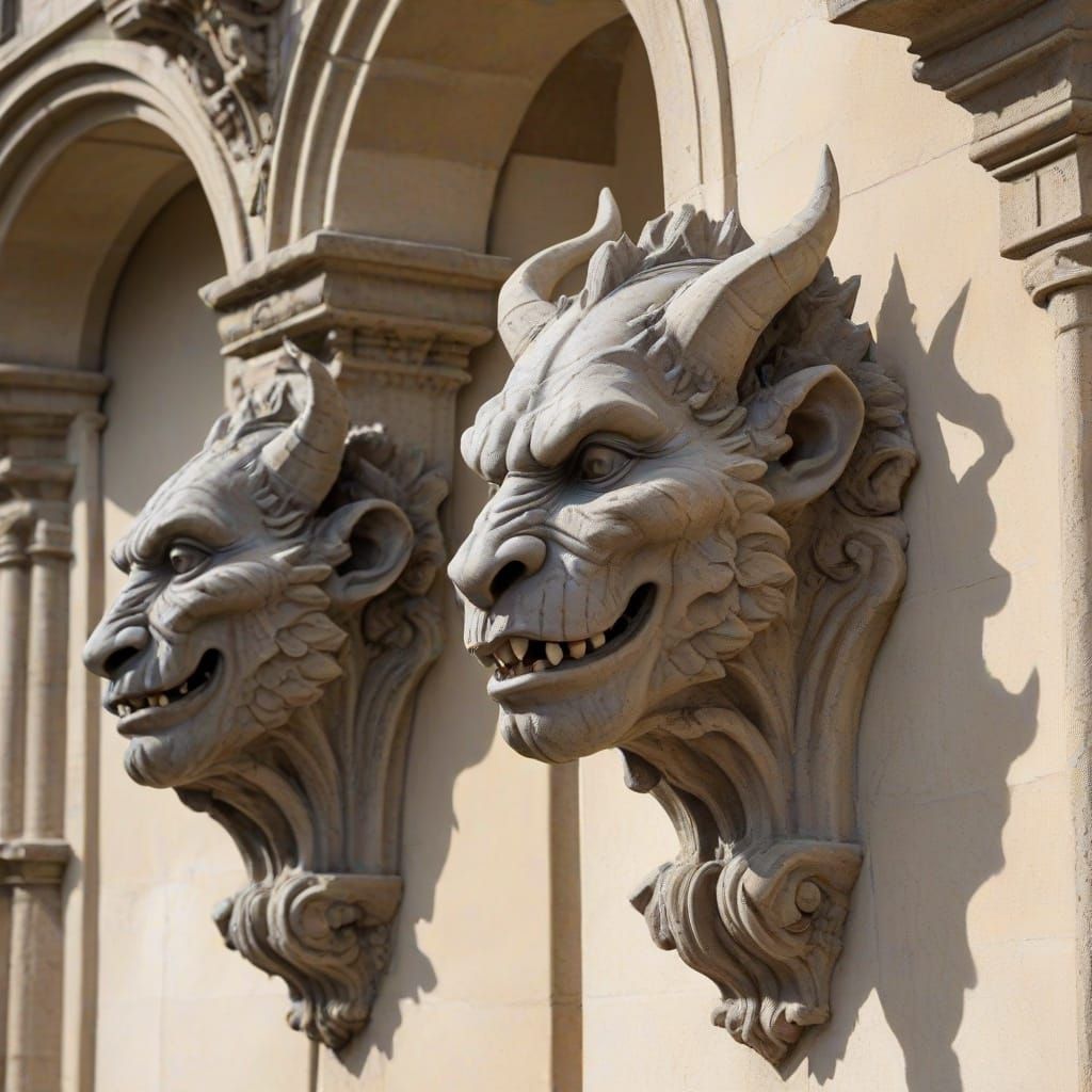 Baroque Palace Meets Grotesque Gothic