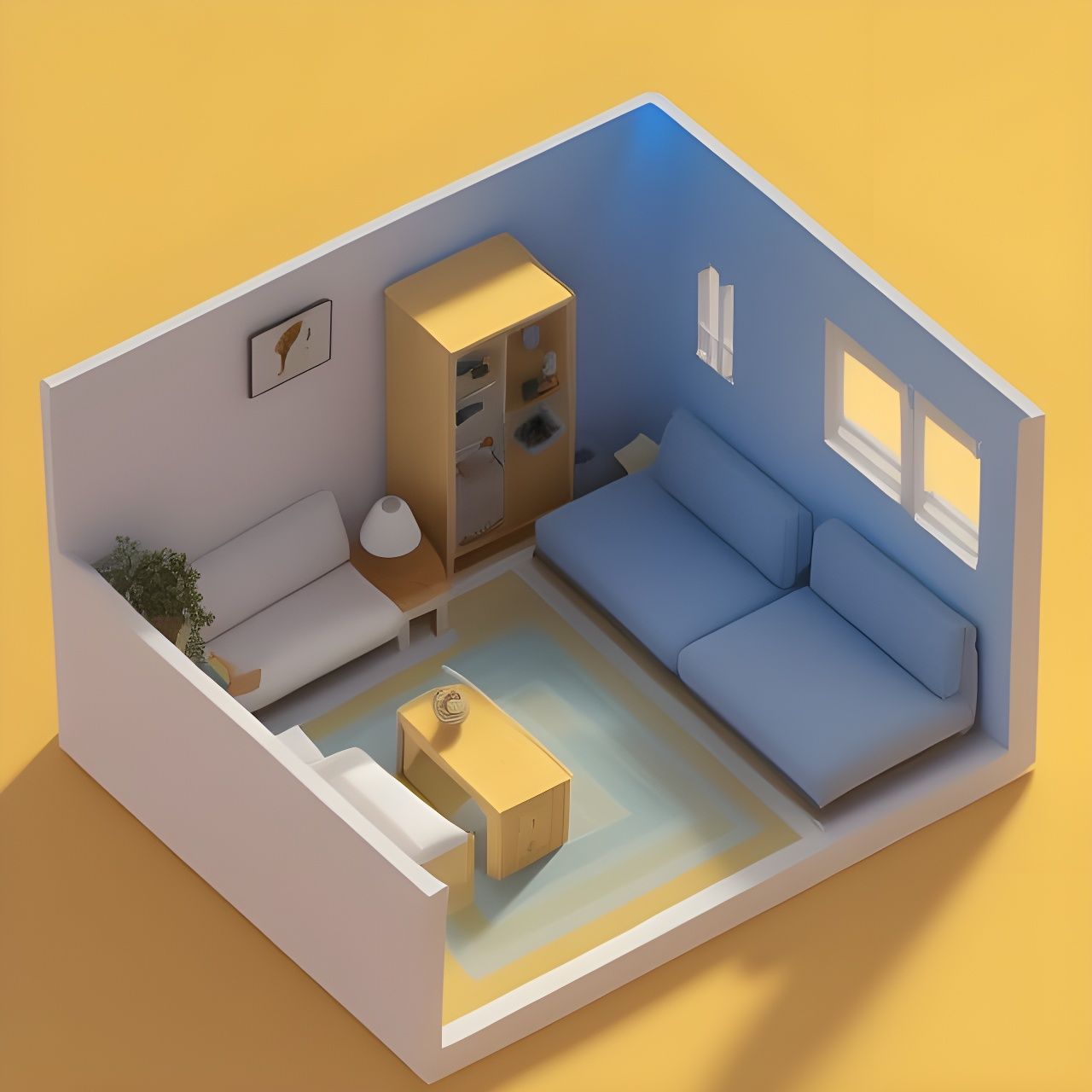 Isometric Room