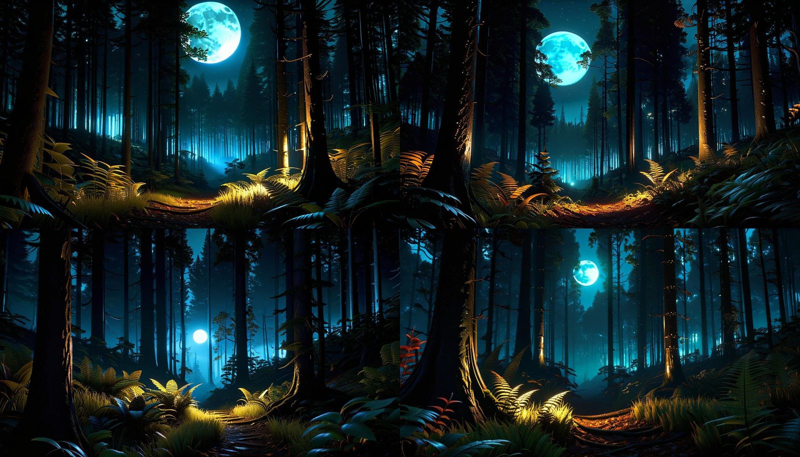 Whispering Eyes in the Dark Forest