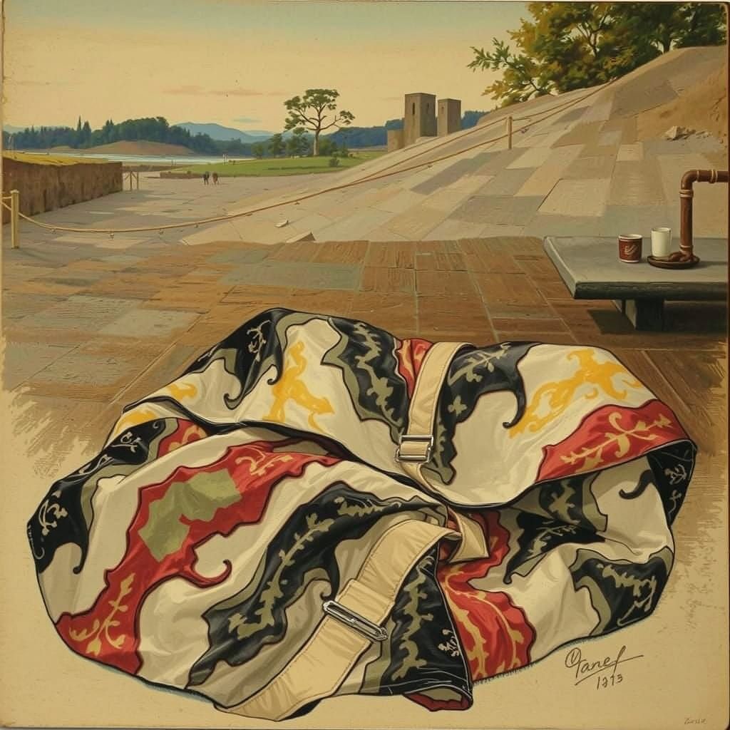 Abstract Etched Sketch Art