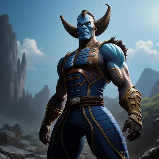 Cosmic Shokan Cowboy: A Studio Ghibli-Inspired Masterpiece