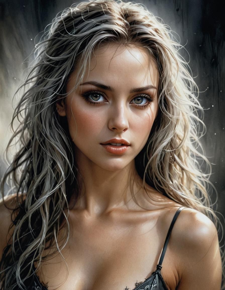 Swedish Beauty in Mysterious Twilight