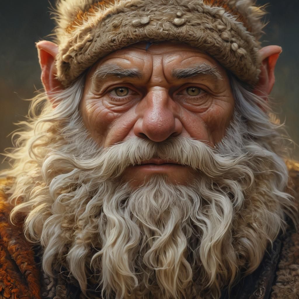 Grizzled Gruff Gnome Barbarian