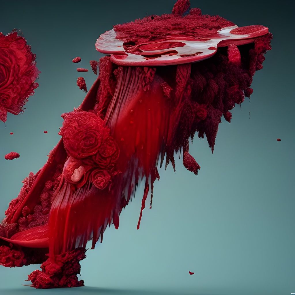 Bloody Menstruation in Hypermaximalist Style