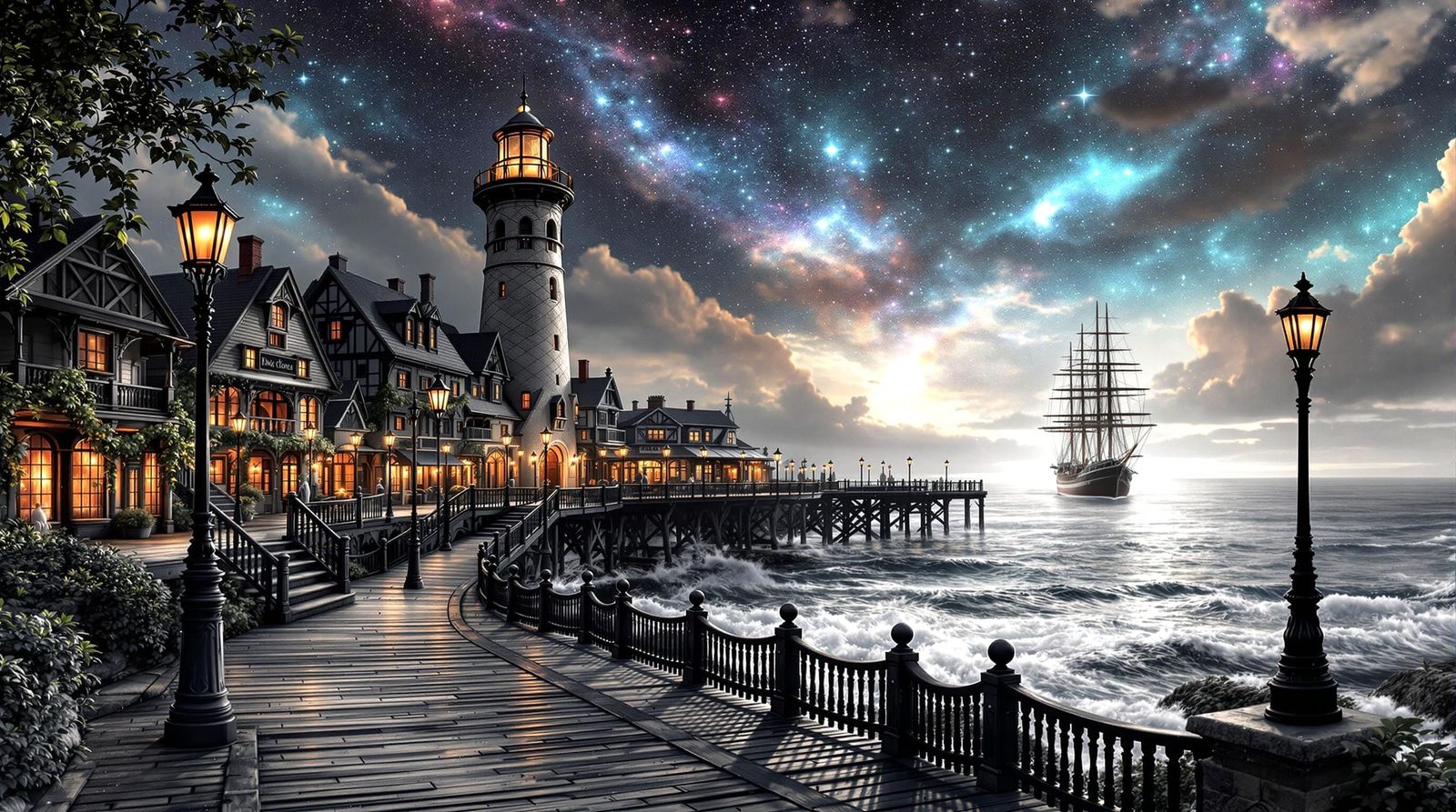 "Port Shelly, in a different light"