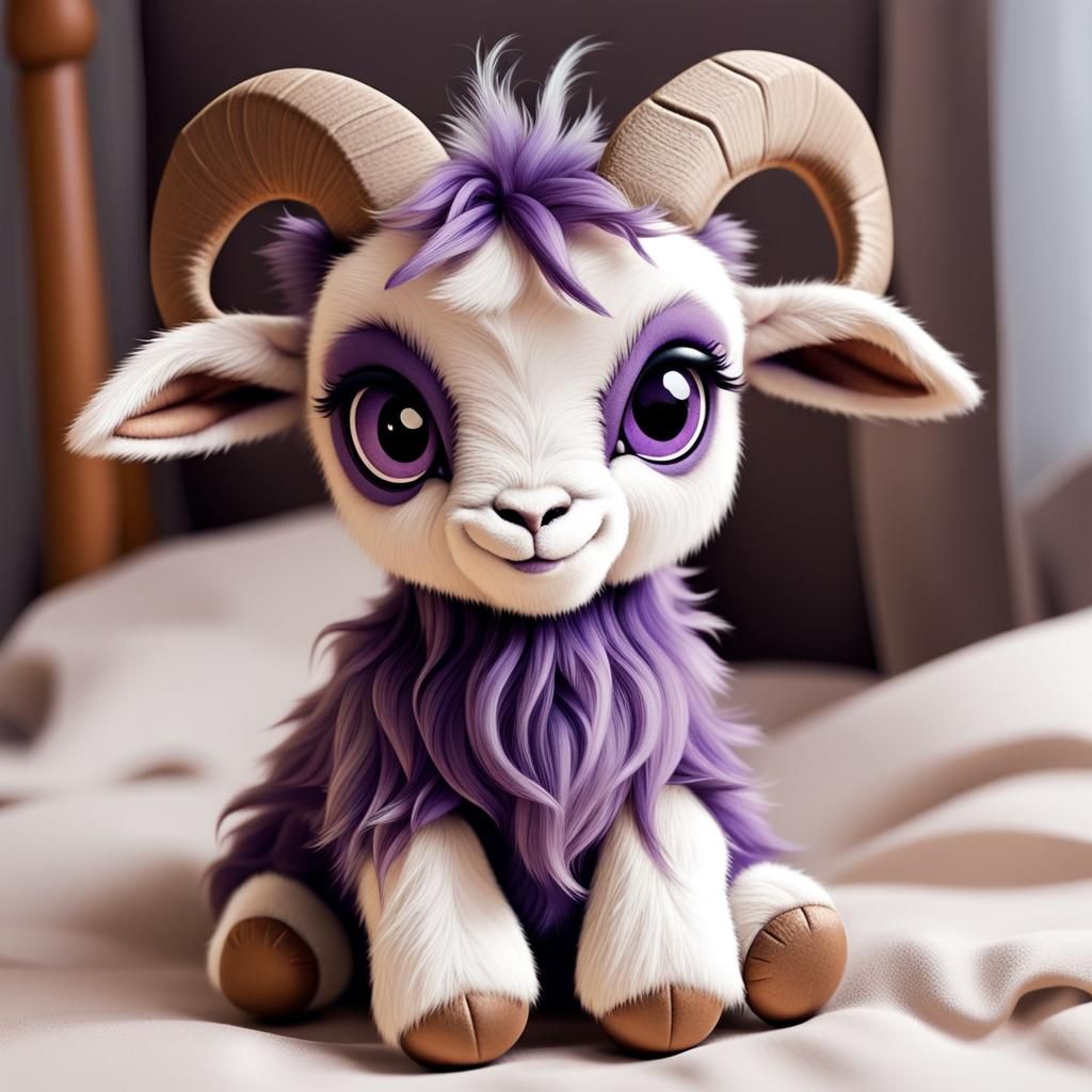 Stuffed toy Markhor Goat