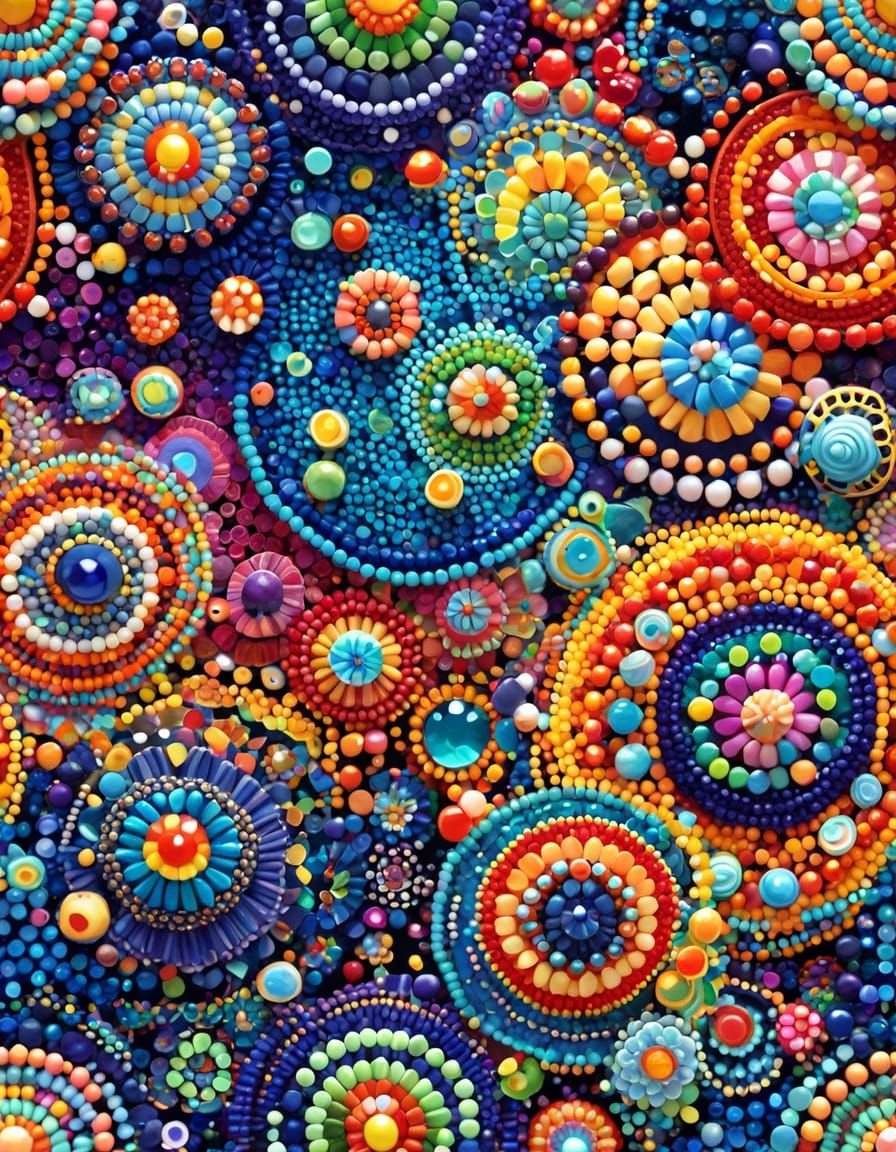 beads, bead mosaic, perler beads, bead art