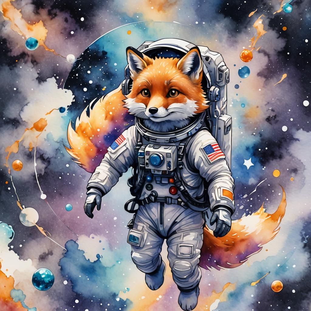 Astronaut Fox
