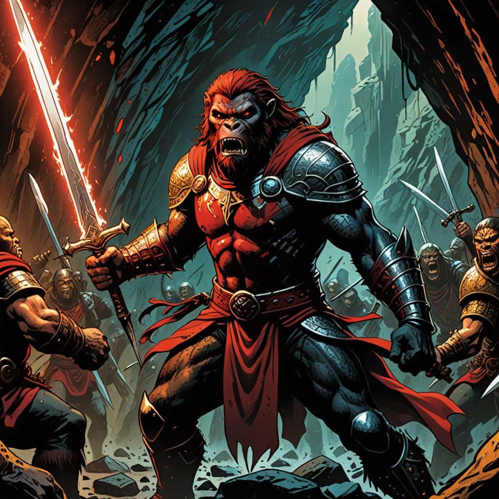 Fantasy: Beast-Man Champion