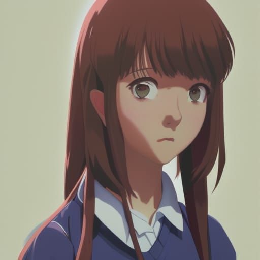 Breathtaking Studio Ghibli-Inspired Portrait of a Young Girl