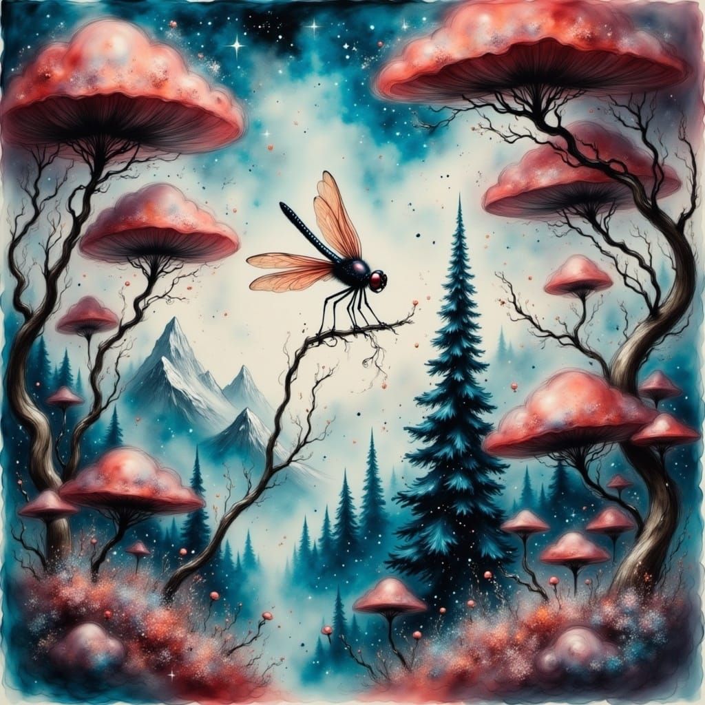 Ethereal Dragonfly Sanctuary