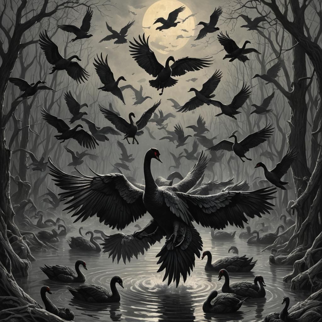Mysterious Black Swan Unleashes Dark Horror