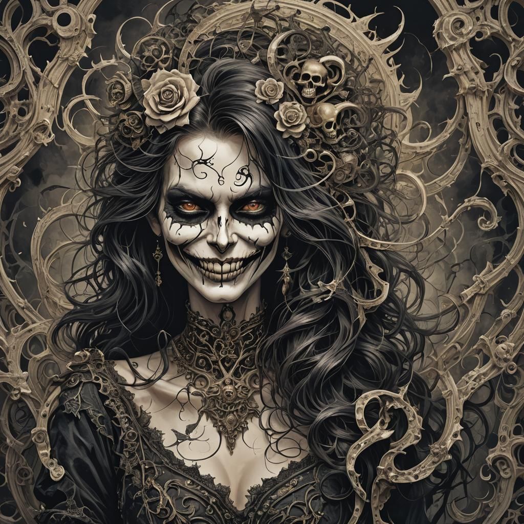 Mysterious Death Smirks in a Dazzling Display of Chaos