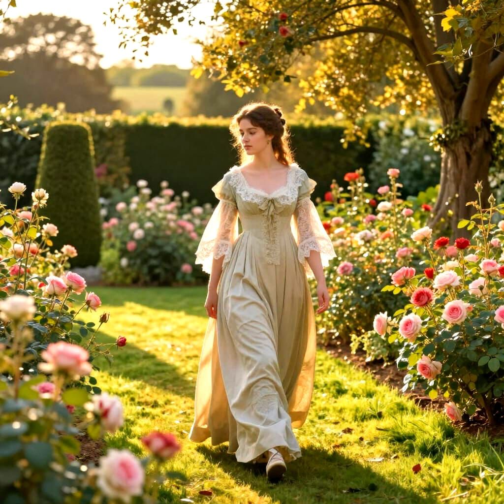 Regency Era Morning Scene