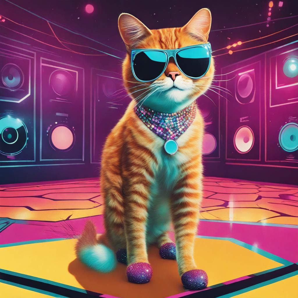 Disco Cat