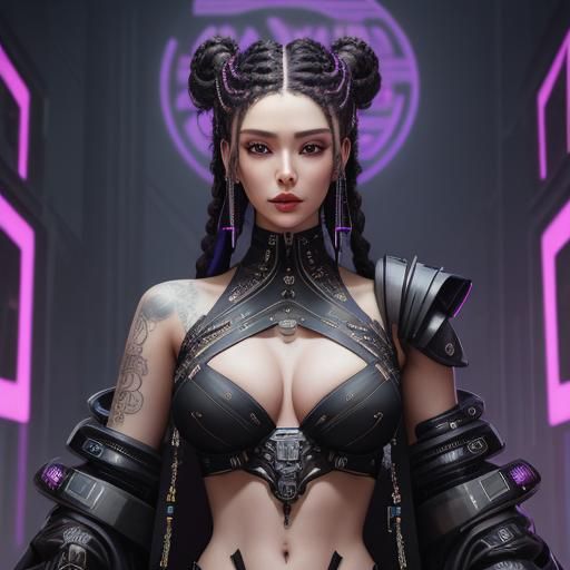 Renaissance Meets Cyberpunk in Timeless Elegance