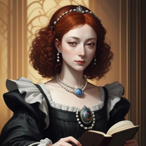 Renaissance Princess Reflects on Machiavelli in a Rich Elega...