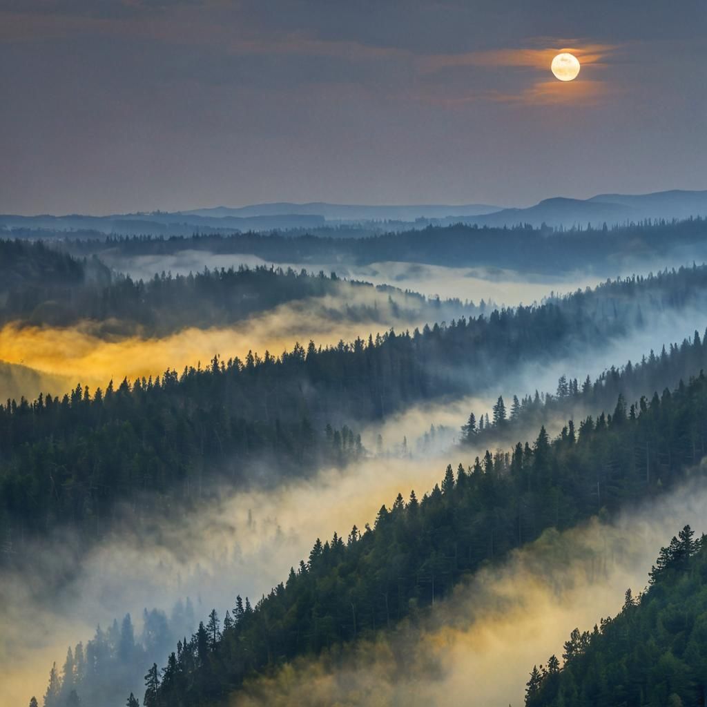 Ethereal Cityscape at Night in 12K Resolution