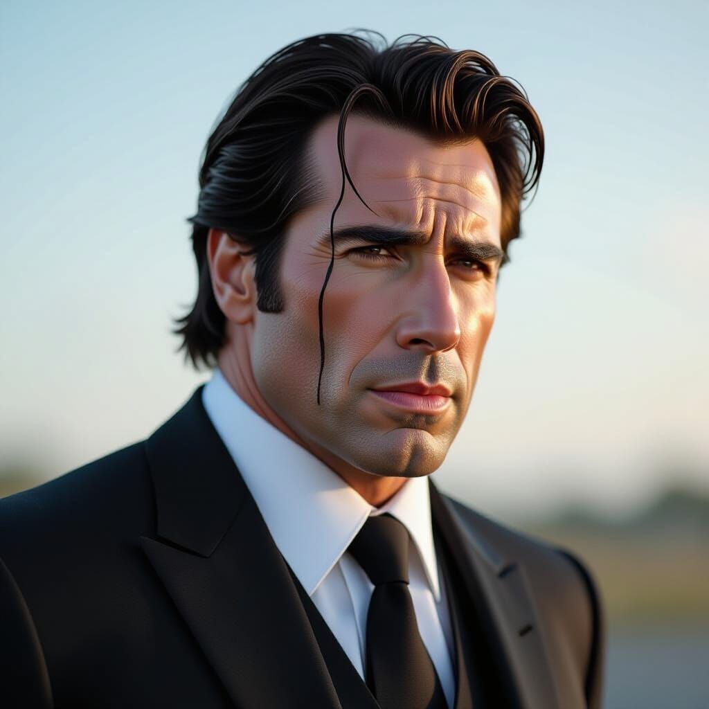 John Travolta Crying: A Cinematic Portrait