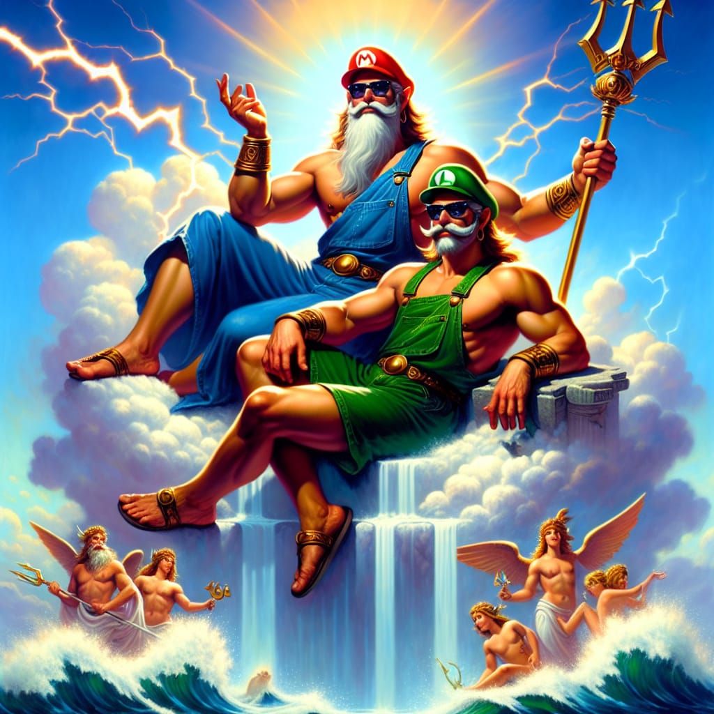 Video Game Gods Reign Supreme on Olympus