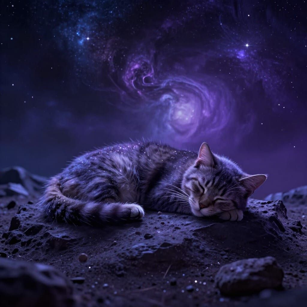 Spectral Cat Sleeps on Cosmic Nebula Asteroid