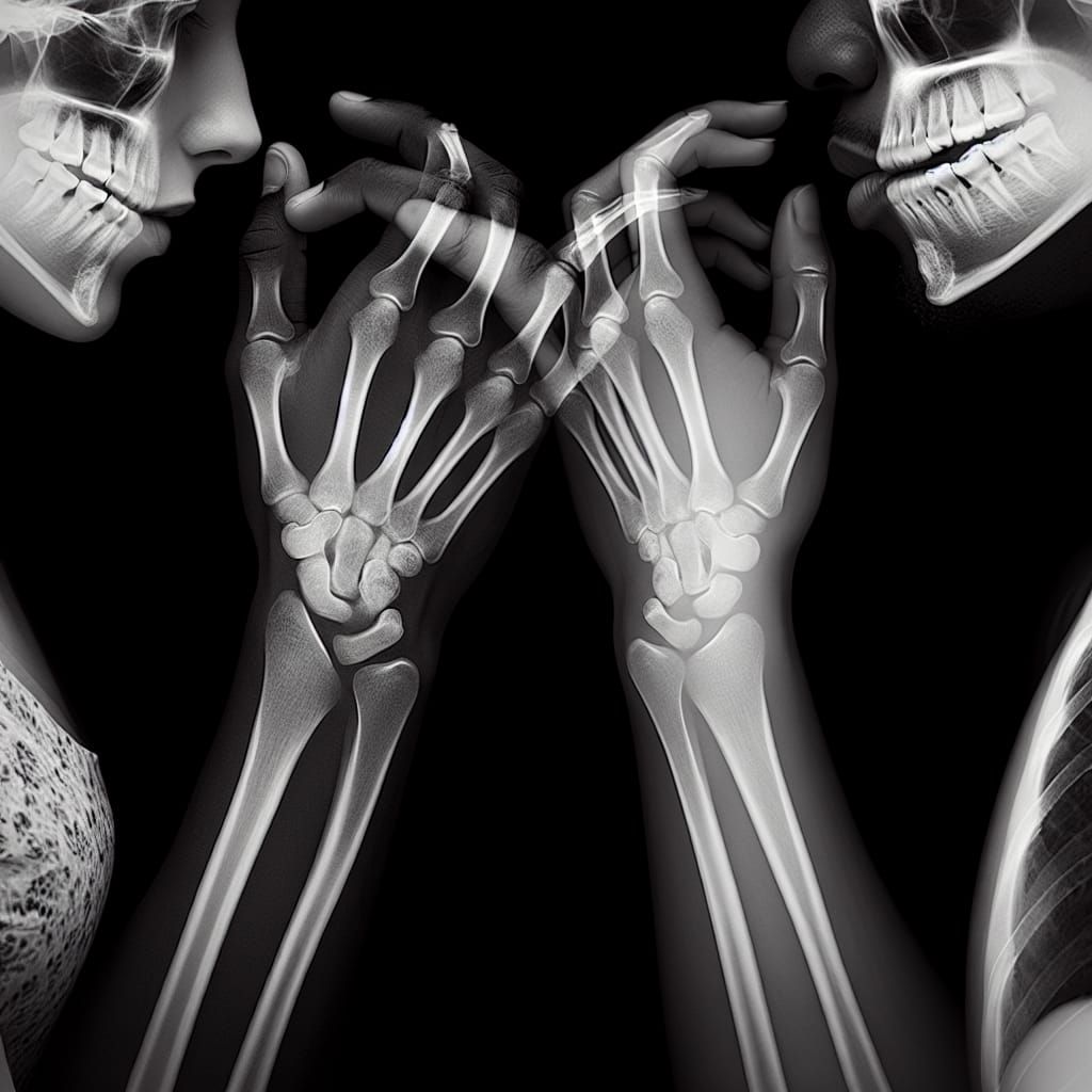 Interconnected Skeletons in X-ray Harmony