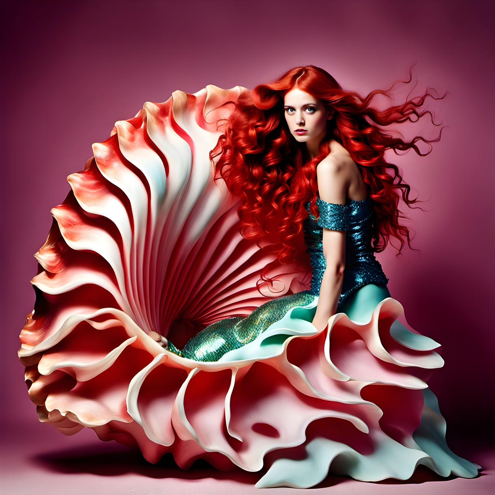 Modern Venus of Botticelli- world of fashion and advertising...