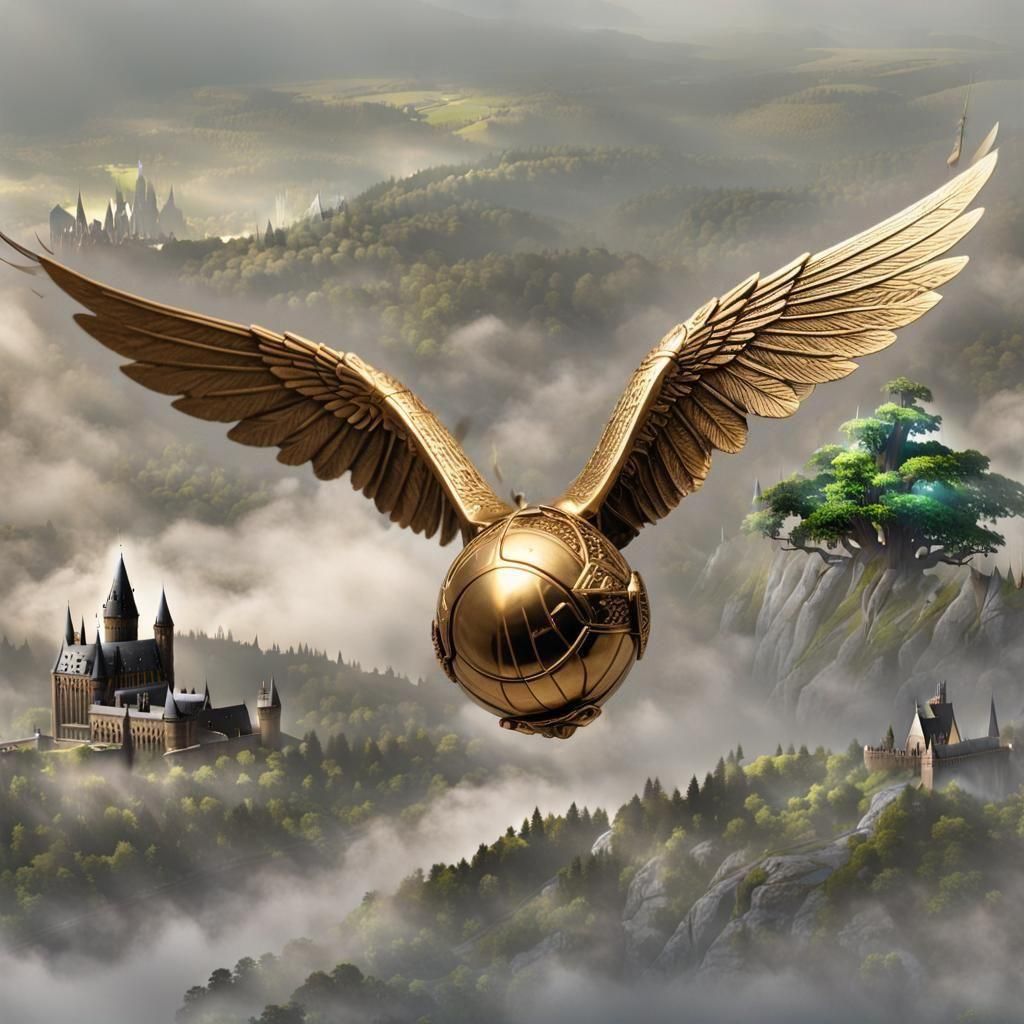 Misty Forbidden Forest Panorama