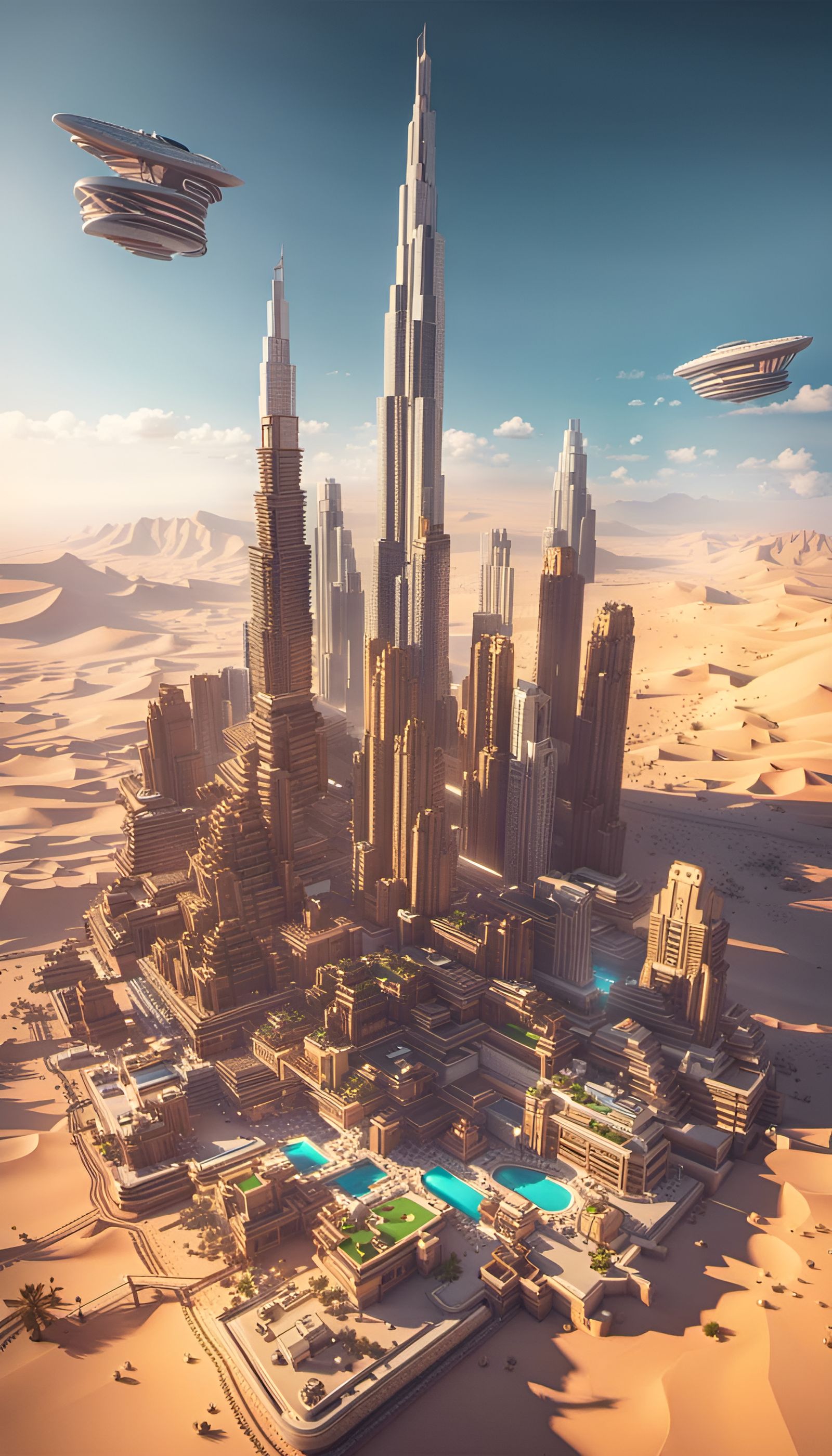 Futuristic Dubai