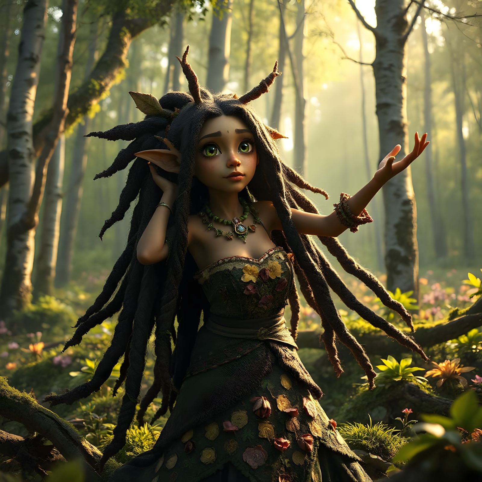 Mavka - forest spirit