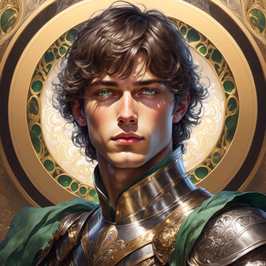 <lora:MeinaCafe:1.0> Watercolour portrait of a young man :: ...