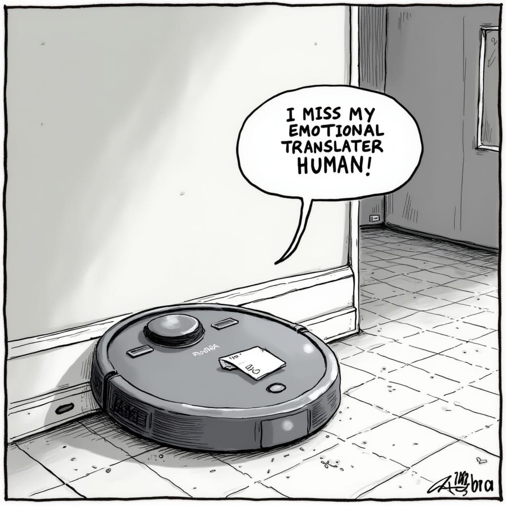 Lonely Roomba Misses Human Connection