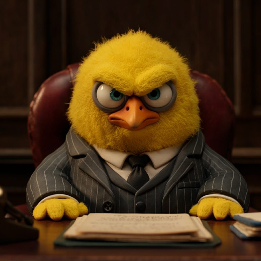 The Chickfather is Unamused.