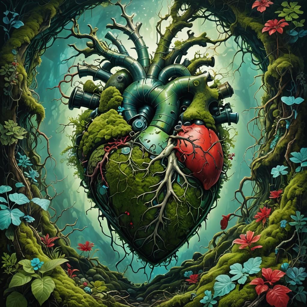 Green, Biotech, Biopunk... the heart of the future💚