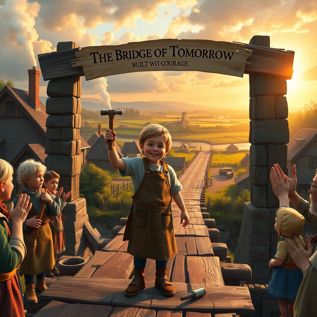 Young Hero Builds Bridge of Tomorrow with Courage and Heart