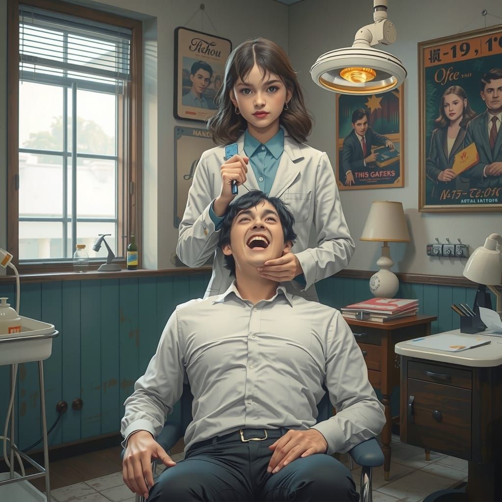 Dramatic Scene in Gritty Cinematic Style