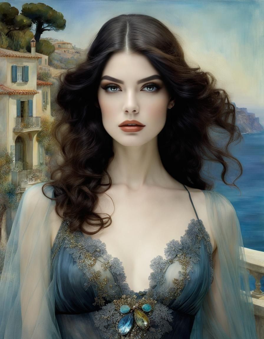 A Smoking Hot High Fashion Portrait