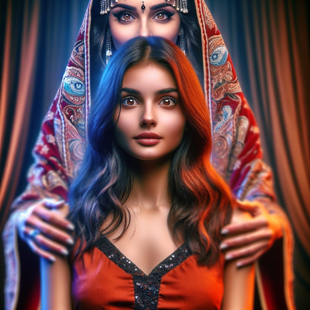 Enchanting Hypnosis Duel in Cinematic HDR