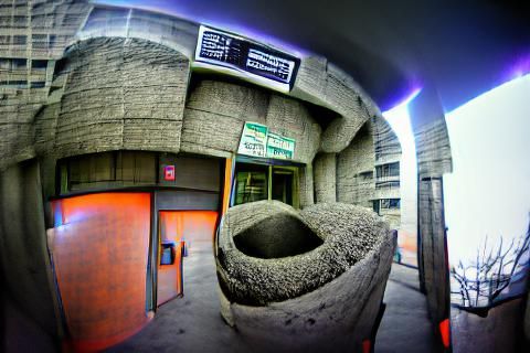 Eldritch Realms Beckon Through Fisheye Lens