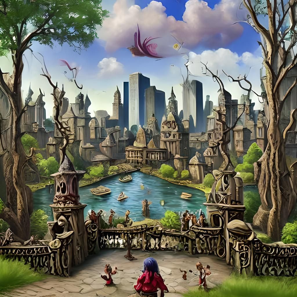 Monstrous Gnomes Attack Tourists in Central Park
