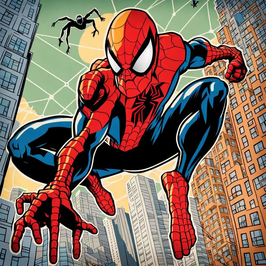 Brazilian Spiderman in a 2066 Dystopian Hinterland