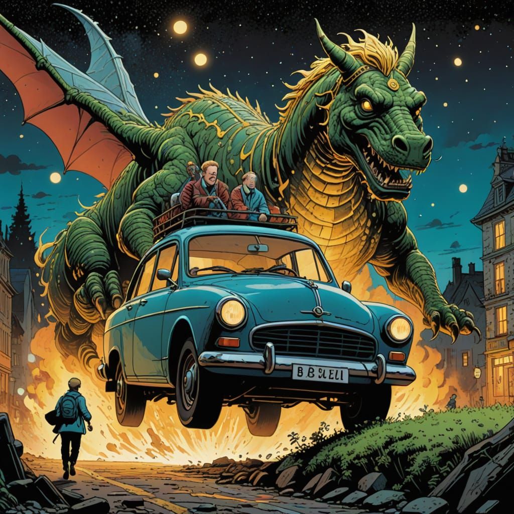 Surreal Christmas Unicorn in a Hyperrealistic Wood Sculpture...