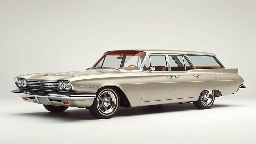 1960's concept sport car, American, sports station wagon, fu...
