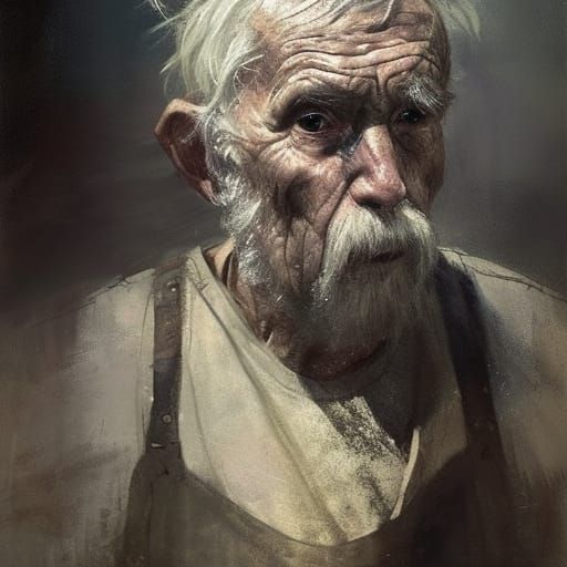 Ancient Peasant Reveals Portrait