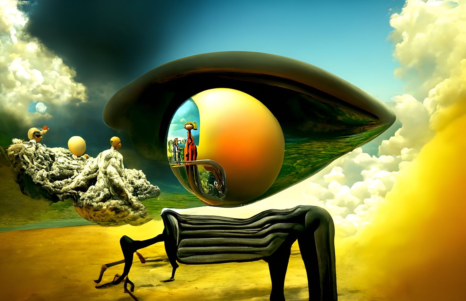 Surreal Otherworldly Landscape in Dreamlike 8K Detail