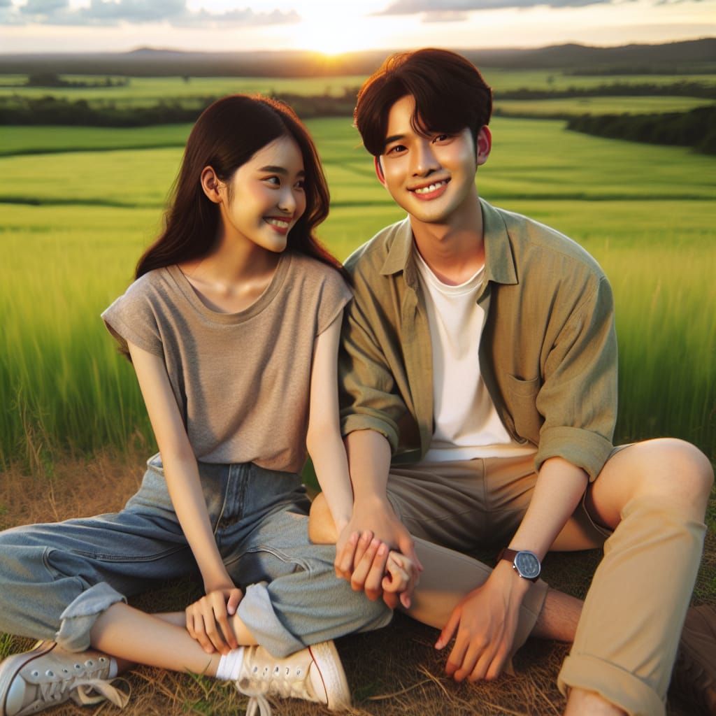 Aging Couple Comforts Each Other in a Quiet Moment